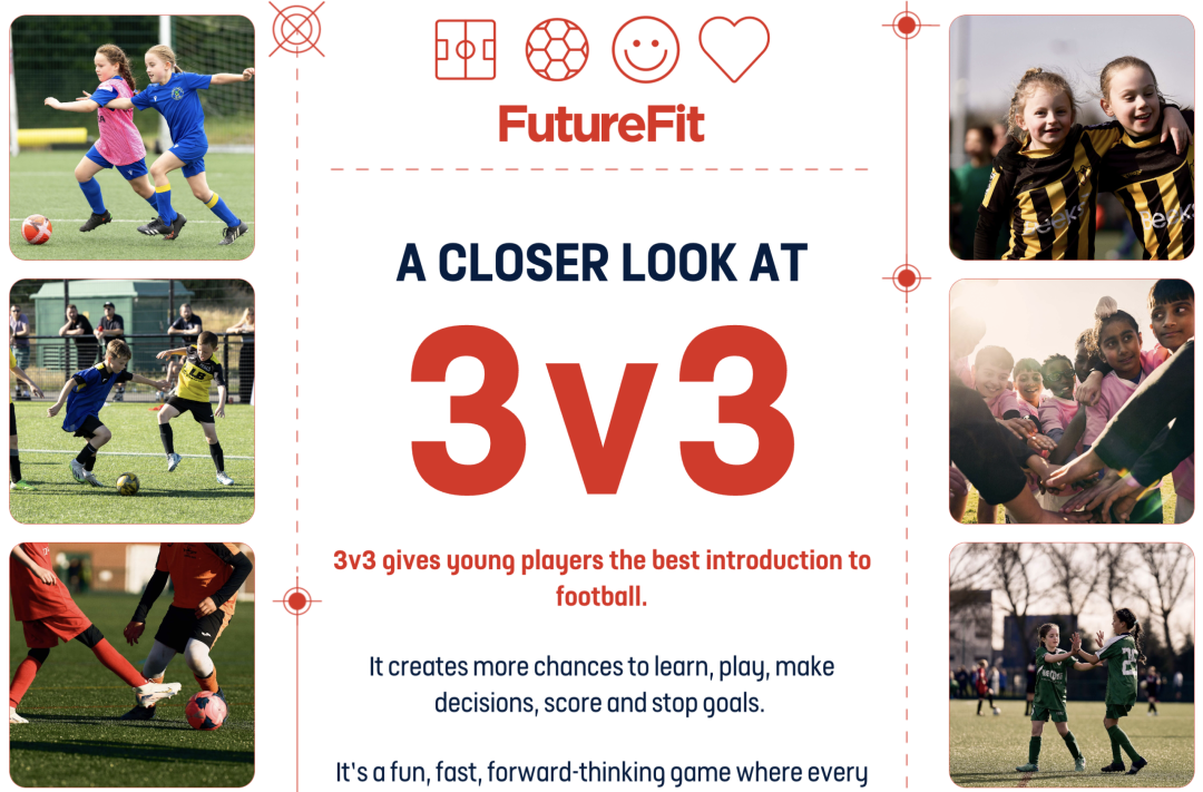 The FA closer look at 3v3: young players in small-sided games